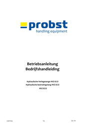 probst 51400034 Bedrijfshandleiding