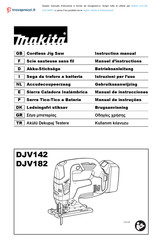 Makita DJV142 Gebruiksaanwijzing