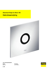 Viega Visign for More 100 8351.65 Gebruiksaanwijzing