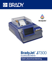 Brady BradyJet J7300 Gebruikershandleiding