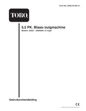 Toro 62925 Gebruikershandleiding