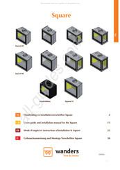 WANDERS Square 60 Handleiding En Installatievoorschriften