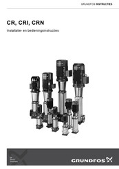 Grundfos CR Installatie- En Bedieningsinstructies