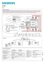 Siemens 7LF4 4442 Handleiding