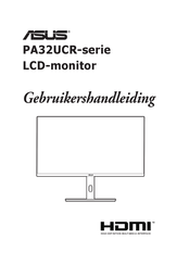 ASus PA32UCR Series Gebruikershandleiding