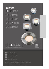 LightPro Onyx 30 R1 150D Gebruikershandleiding