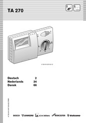 BBT Thermotechnik TA 270 Handleiding