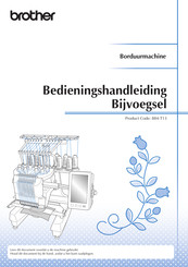 Brother 884-T13 Bedieningshandleiding