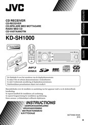 JVC KD-SH1000 Gebruiksaanwijzing