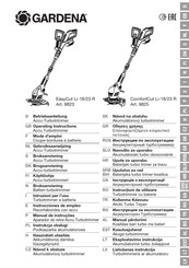 Gardena ComfortCut Li-18/23 R Gebruiksaanwijzing