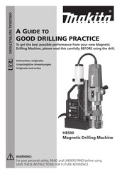 Makita HB500 Instructies