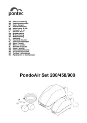 Pontec PondoAir Set 450 Gebruiksaanwijzing