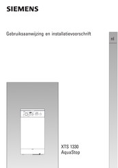 Siemens XTS 1330 Aquastop Gebruiksaanwijzing En Installatievoorschrift