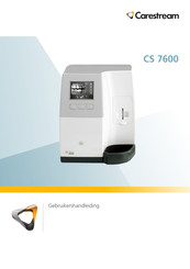 Carestream DENTAL CS 7600 Gebruikershandleiding