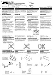 JVC KD-R901 Handleiding Voor Installatie En Aansluiting