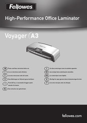 Fellowes Voyager A3 Instructies