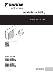 Daikin Altherma 3 M EDLA14DAV3 Installatiehandleiding