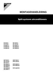 Daikin RP71B7W1 Montagehandleiding