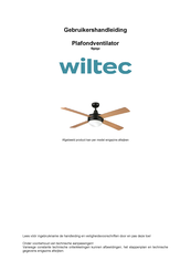 WilTec 65052 Gebruikershandleiding