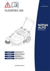 Nilfisk ALTO FLOORTEC 350 Gebruiksaanwijzing