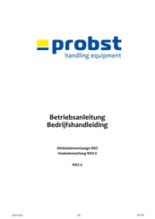 probst WEZ-6 Bedrijfshandleiding