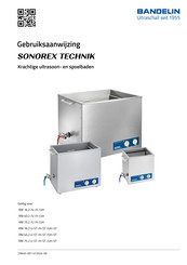 Bandelin SONOREX TECHNIK RM 75.2 UH-ST Gebruiksaanwijzing