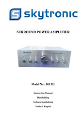SKYTRONIC 103.311 Handleiding