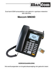 Maxcom MM28D Gebruiksaanwijzing