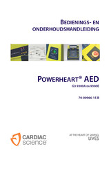 Cardiac Science POWERHEART AED G3 9300E Bedienings- En Onderhoudshandleiding