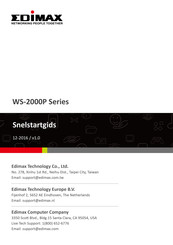 Edimax WS-2003P Snelstartgids