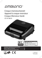 Ambiano GT-SF-SM-01 Originele Bedieningshandleiding