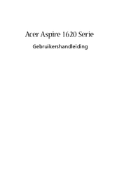 Acer Aspire 1620 Series Gebruikershandleiding