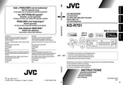 JVC KD-R701 Gebruiksaanwijzing