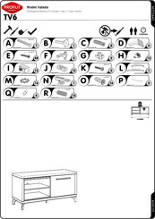 Profijt Meubel Valada TV6 Montagehandleiding