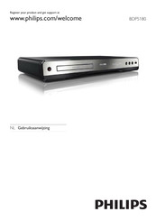 Philips BDP5180 Gebruiksaanwijzing