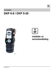 De Dietrich DKP 9-20 Installatie- En Servicehandleiding