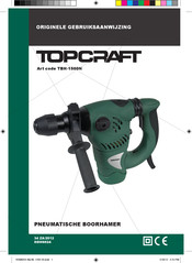 TOPCRAFT TBH-1500N Originele Gebruiksaanwijzing