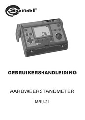 Sonel MRU-21 Gebruikershandleiding