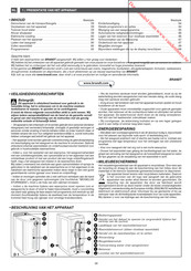 Brandt MAX148DSE Handleiding