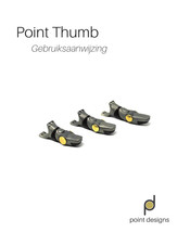 point designs Point Thumb Gebruiksaanwijzing