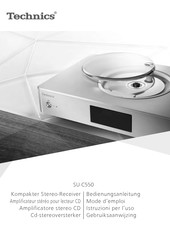 Technics SU-C550 Gebruiksaanwijzing