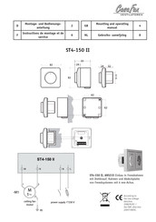 CasaFan ST4-150 II Gebruiksaanwijzing