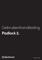 igloohome Padlock 2 Gebruikershandleiding