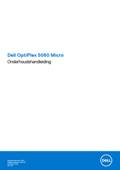 Dell OptiPlex 5060 Micro Onderhoudshandleiding