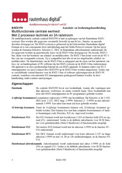 Rautenhaus Digital RMX950 Bedieningshandleiding
