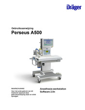 Dräger Perseus A500 Gebruiksaanwijzing