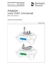 Dentsply Sirona DAC Universal D Gebruikershandleiding