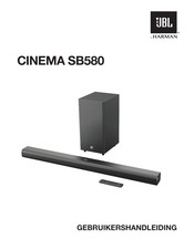 Harman JBL CINEMA SB580 Gebruikershandleiding