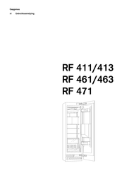 Gaggenau RF 411/413 Gebruiksaanwijzing