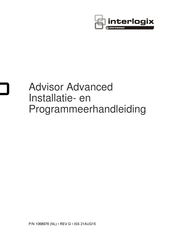 Interlogix Advisor Advanced ATS2000A-IP-MM Programmeerhandleiding